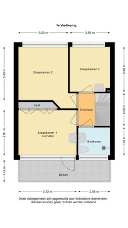 Floorplan - Willem de Zwijgerlaan 4, 2635 JJ Den Hoorn